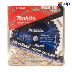 Makita B-31005 - 190 x 20 x 40T BlueMak Saw Blade